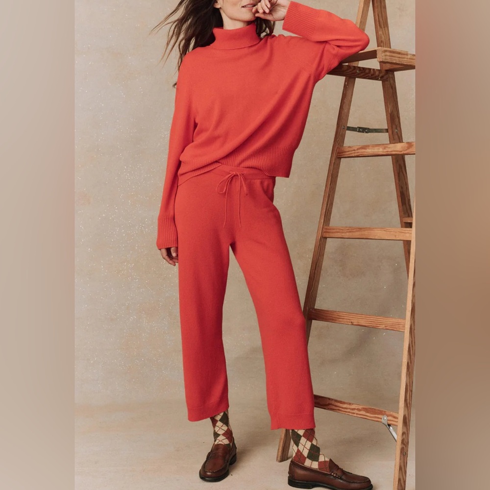 Cashmere Lantern Pant. The Great. Size 1